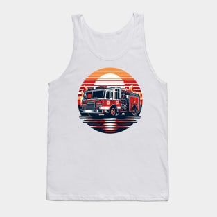 Fire Truck Tank Top